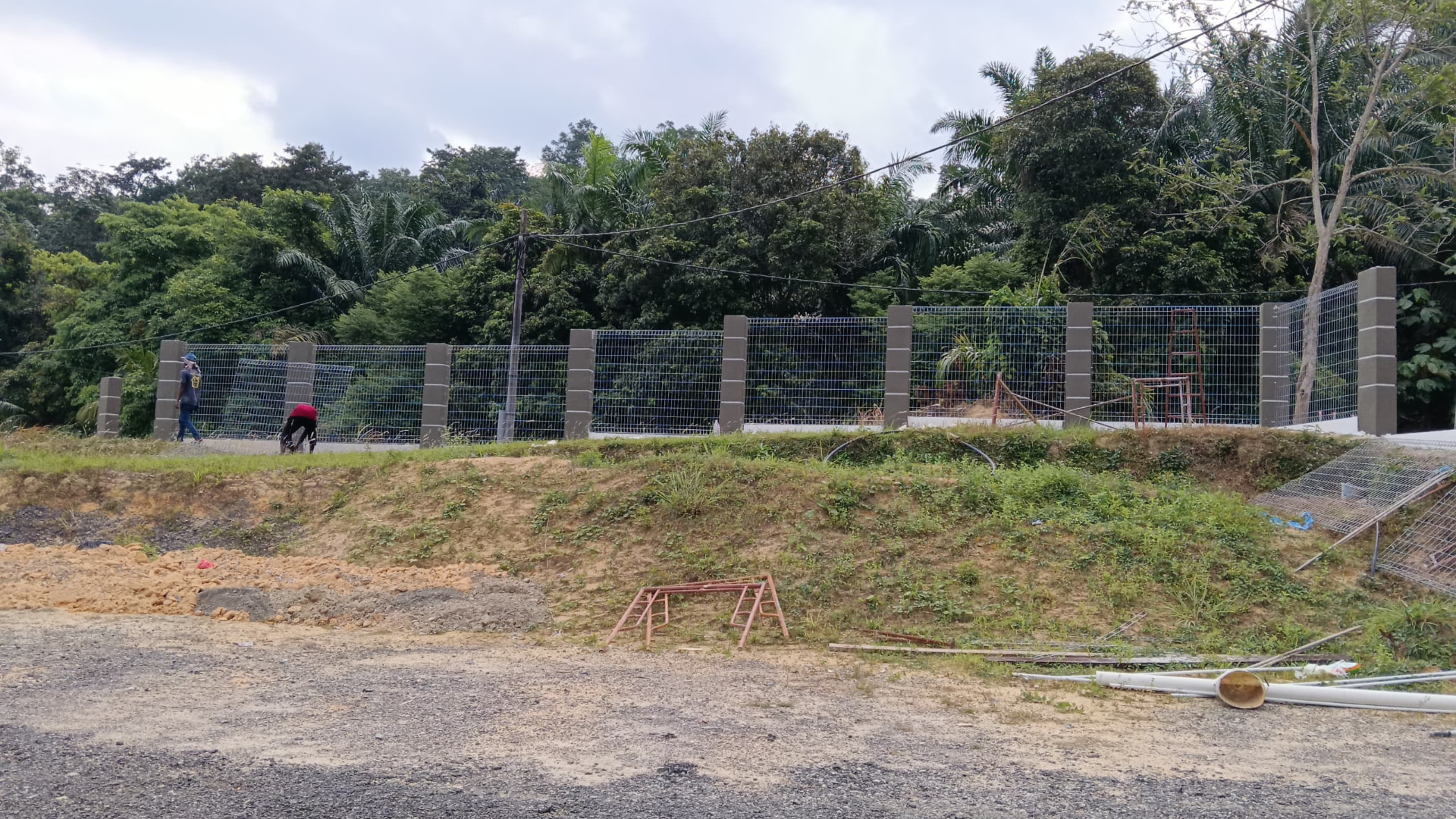 Pagar Keliling Siap Dipasang