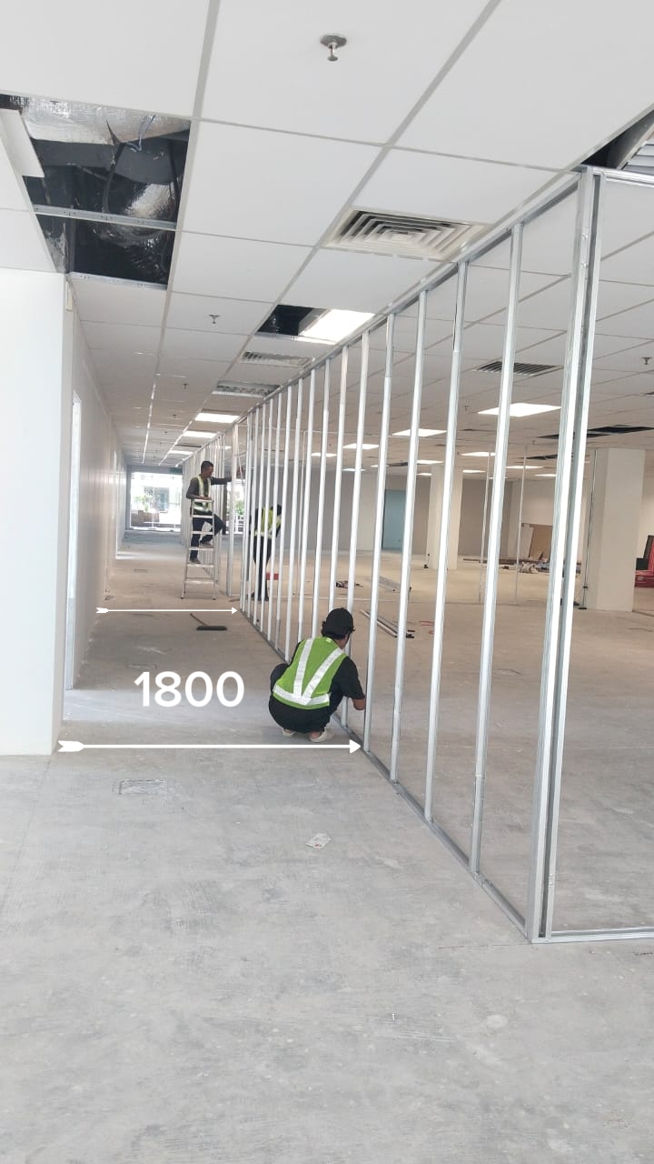 Kerja Partition Besi