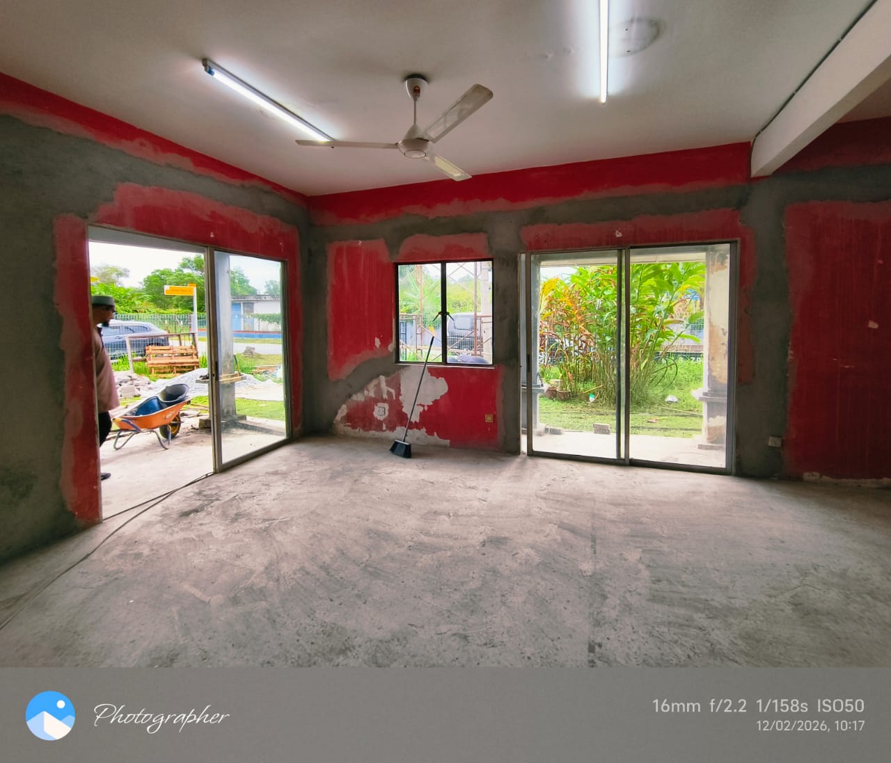 Plastering Dinding